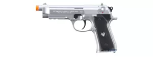 HFC Metal M9 Green Gas Powered Airsoft Pistol (Color: Silver) - Picture 1 of 5