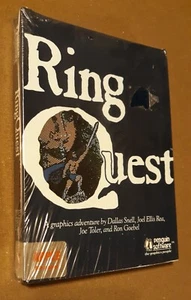 SEALED Ring Quest 1984 by Penguin Software Apple II+ plus,IIe,IIc,IIgs computers - Picture 1 of 2