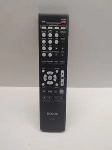DENON Original CONTROL REMOTO RC-1196 Negro FABRICANTE DE EQUIPOS ORIGINALES TV - Imagen 1 de 9