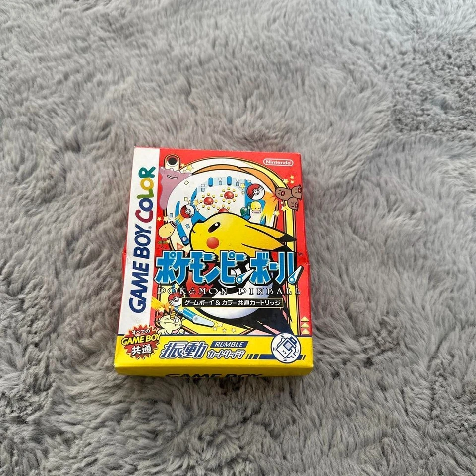 X2758 Nintendo Gameboy Color Pinball Japan GB GBC W/box