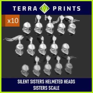 SILELNT SISTERS heads - anti pyker - femstodes - (10x total bits) - compatible w - Picture 1 of 2