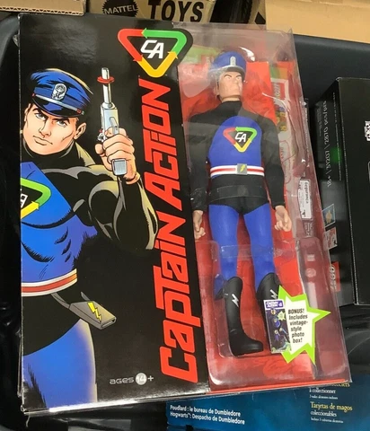 Captain Action 1/6 ORIGINAL FIGURE Accessories Round 2 Marvel New in Box Cover