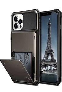 Coolden kompatibel mit iPhone 13 Pro Max Hülle Geldbörse Etui Stoßfeste Hülle 4 Auto - Bild 1 von 6