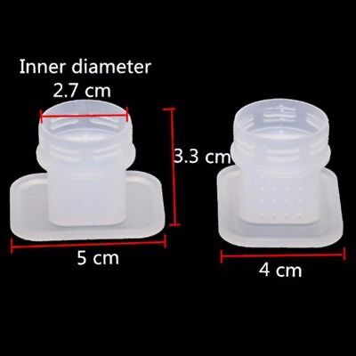 5Pcs Beekeeping Bee Feeder Round Hive Top Bowl Plastic For Bee Drinking Tool • 2.84€