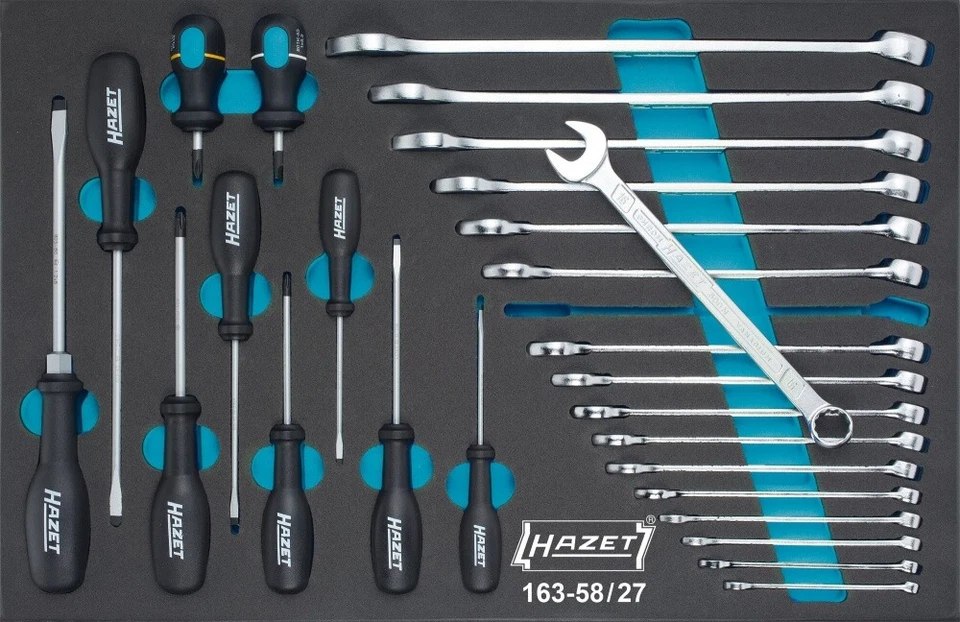HAZET Set Herramientas Llave Destornillador 163-58/27 - Imagen 1 de 1
