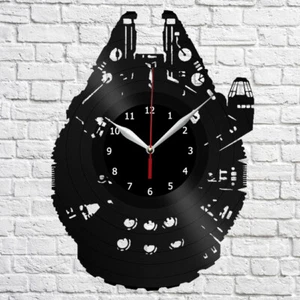 Star Wars Death Star Explosion Vinyl Record Wall Clock Fan Art Wanduhr 4073 - Picture 1 of 11