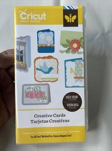 CRICUT CARTRIDGE- CREATIVE CARDS - w/ overlay, booklet, & box - Picture 1 of 5
