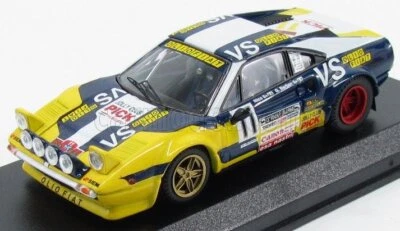 MODELLINO AUTO STATICO BEST MODEL FERRARI 308 GTB RALLY ISOLA D'ELBA 1980 1/43 - Immagine 1 di 3
