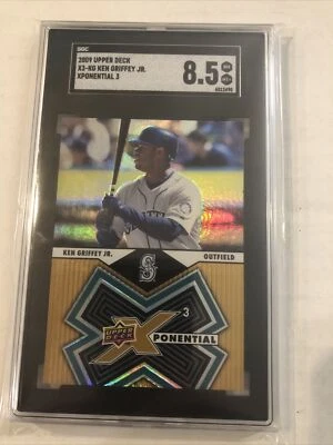 2009 Upper Deck - Xponential 3  - Ken Griffey Jr. #X3-KG Mariners SGC 8.5 - Image 1 of 3