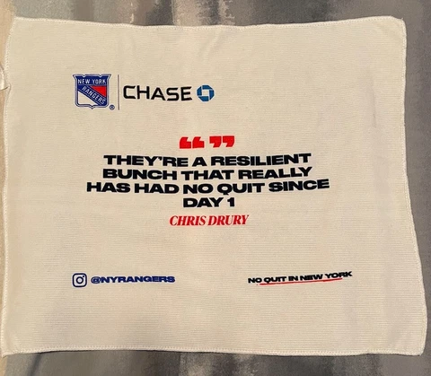 NY Rangers Stanley Cup Playoffs Rally Towel! 6/9/2022 - Game 5 Cover