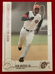 KEN GRIFFEY JR. 2002 Topps Ten Most All-Star Appearances Cincinnati Reds #114 - Picture 1 of 4