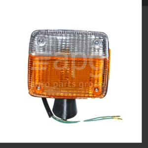 NEW LEFT PARK BLINKER LIGHT FOR TOYOTA LANDCRUISER 11/1960-11/1984 BLACK - Picture 1 of 1