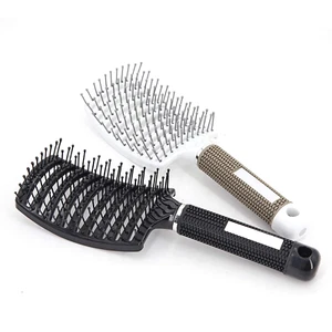 2 Pack Cepillos Para Desenredar El Cabello Para Cabello Humedo Seco Y Rizado - Picture 1 of 12