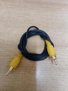 Single RCA/ Phono Male to Male M-M Video AV Cable Free UK P&P Top-quality - Picture 1 of 5