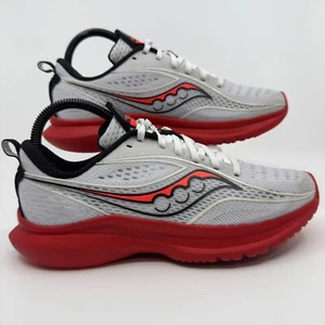 Zapatillas deportivas Saucony Kinvara 13 para mujer 7 blancas negras ViZi rojas - Imagen 1 de 18