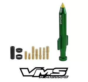 MOAB VMS Green Antenna for Ford Bronco Models with Screw On Antenna - Foto 1 di 4