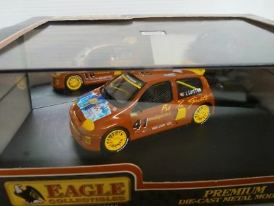 UNIVERSAL HOBBIES EAGLE 1/43 RENAULT Clio v6 Trophy 2000 hop val #41   ITEM 1823 - Immagine 1 di 2