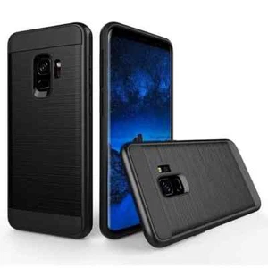 Shockproof Dual Layer Case Cover for Samsung Galaxy S8 [PACK of 10] - Picture 1 of 11