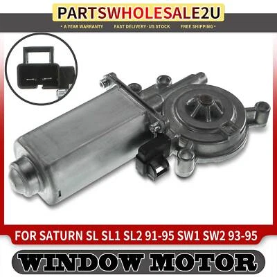 后左窗提升电机适用于土星 SL SL1 SL2 91-95 SW1 SW2 93-95 16631018 — 第 1/4 张图片