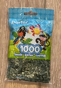 Cuentas de fusión Perler 1000 piezas - Evergreen (verde musgo oscuro) - Imagen 1 de 2