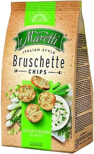 Maretti Sour Cream And Onion Bruschette Chips- 7x70g - Picture 1 of 1