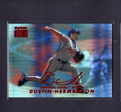 Skybox Premium Star Rubies 1999 #54 Dustin Hermanson Expos Set Break SP #/50 Foto 1 de 2