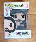 Funko Pop! Rocks #192, STEVE AOKI Vinyl Figure, NIB Box has Tear