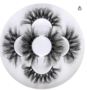25mm 3D Mink Lashes Full Volume Mink Eyelashes Fluffy Volume Dramatic 25mm Mi... - Picture 1 of 5