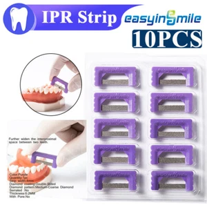 0.2MM Dental Ortho IPR Reciprocating Interproximal Enamel Reduction Strips 10Pcs - Picture 1 of 10