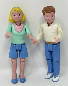 1993 Loving Family Parents Fisher Price mamá papá madre padre - Imagen 1 de 6