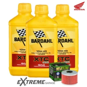 Kit Tagliando Olio Motore Bardahl Filtro Honda NX 650 Dominator 1994 1995 1996 - Imagen 1 de 4