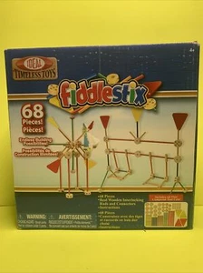 Fabulous Fiddlestix Toys N Things Wooden Real Wooden Interlocking 66 Pieces. - Picture 1 of 3