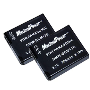 Non OEM pour PANASONIC LUMIX DMW-BCM13E DMC-ZS30 DMC-TS5 (2CV) - Photo 1/2