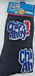 Chips Ahoi Cookies Chocolate Chip Crew-Socken schwarz Herrengröße 6-12 neu in Verpackung - Bild 1 von 4