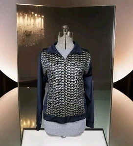 Vintage Rocawear Black & Gold Jacket Plus Sz 2X   Y2K Zipper .25"armpit To Armpi - Picture 1 of 24