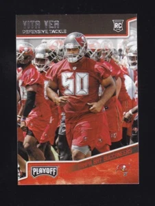 2018 Playoff Vita Vea Rookie #244 Tampa Bay Buccaneers - Picture 1 of 2
