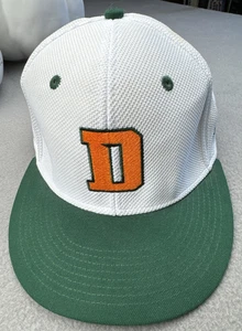 Cappellino da baseball Adidas bianco verde bordo arancione "D" Superflex taglia XL/XXL molto buono - Foto 1 di 10