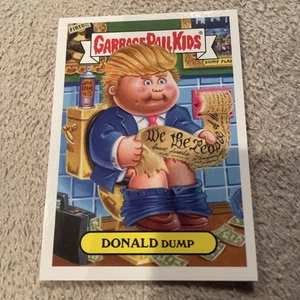 Donald Dump #3a Trump MAGA Garbage Pail Kids GPK 2016 American As Apple Pie - Picture 1 of 2