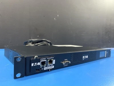 Eaton EATS115 120V 12A Single-Phase 10-Outlet PDU W/ Rack Ears 9001-5013-00P - Image 1 of 4