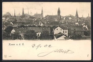 Essen / Ruhr, Ansichtskarte, Stadtpanorama mit Kirchen - Picture 1 of 2