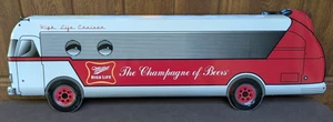 Miller High Life Bier High Life Kreuzer Bus Pressstahl Schild - Bild 1 von 2