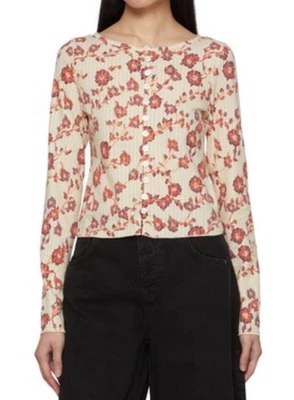 Nuevo con etiquetas Suéter Free People Mujer Estampado Floral Tilly Manga Larga, Talla Grande Foto 1 de 4