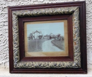 1890s Albumen Photograph – Victorian Farmhouse Scene – Meadville, PA  World View - Picture 1 of 7
