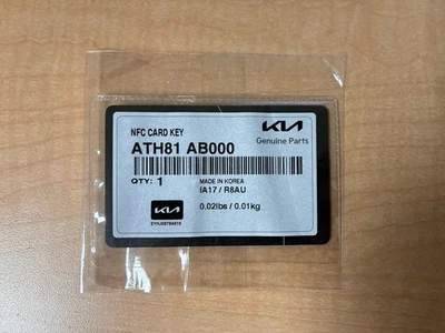 OEM Genuine Kia NFC Card Key ATH81-AB000 - Image 1 of 4