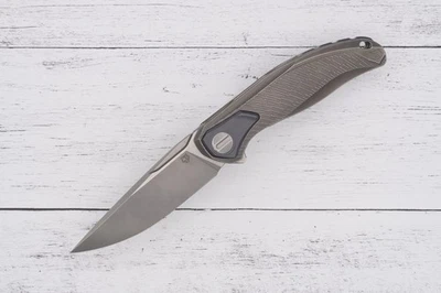 Shirogorov Custom Division Stellar-B – Milled Titanium Handle S90V Blade – SRRBS - Image 1 of 4