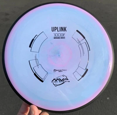 Axiom MVP Neutron Soft Uplink - RARE Transitional Color Swirl CttnCand Disc Golf - Image 1 of 4