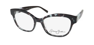 NEW SEAN JOHN 6049 GLASSES PLASTIC WOMENS FULL-RIM 55-19-145 TORTOISE 456 CAT - Image 1 of 4