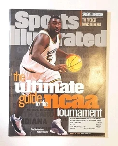 SPORTS ILLUSTRATED MAGAZINE ROBERT TRAYLOR MICHIGAN WOLVERINES MARCH 16, 1998 - Picture 1 of 2
