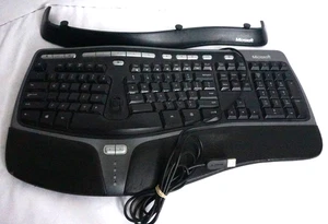 Microsoft Natural Ergonomic Keyboard 4000 v1.0 KU-0462 USB - Picture 1 of 4