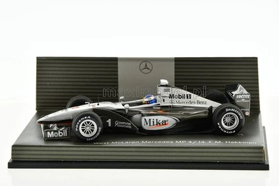 F1 McLAREN MP4/14 #1 Mika Hakkinen World Cahmpion 1999 1/43 MINICHAMPS B66961901 - Image 1 of 4